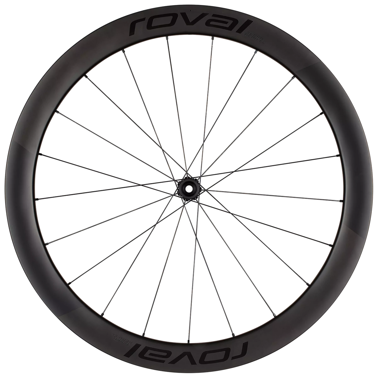 Roue avant Roval Terra Aero CL - Noir