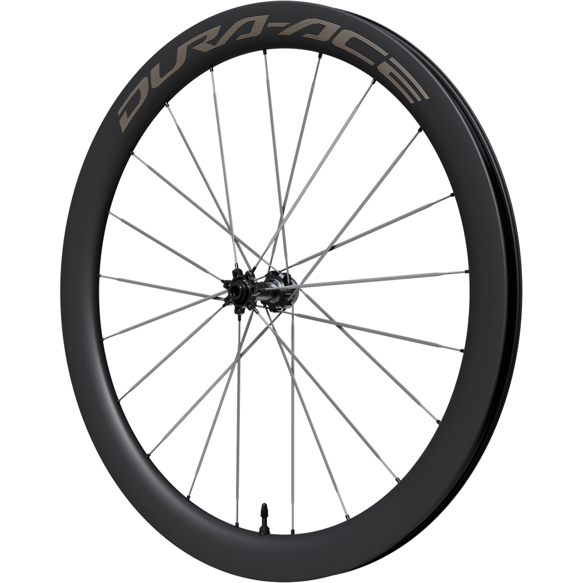 Ruota anteriore Shimano Dura-Ace WH-R9370-C50-TL-F - Nero