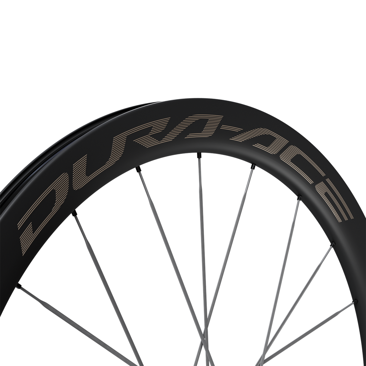 Ruota anteriore Shimano Dura-Ace WH-R9370-C50-TL-F - Nero