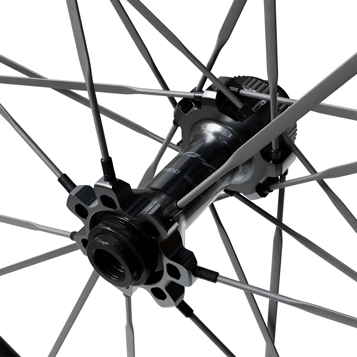 Ruota anteriore Shimano Dura-Ace WH-R9370-C50-TL-F - Nero