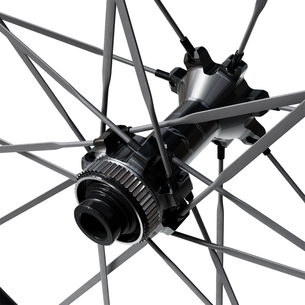 Ruota anteriore Shimano Dura-Ace WH-R9370-C50-TL-F - Nero