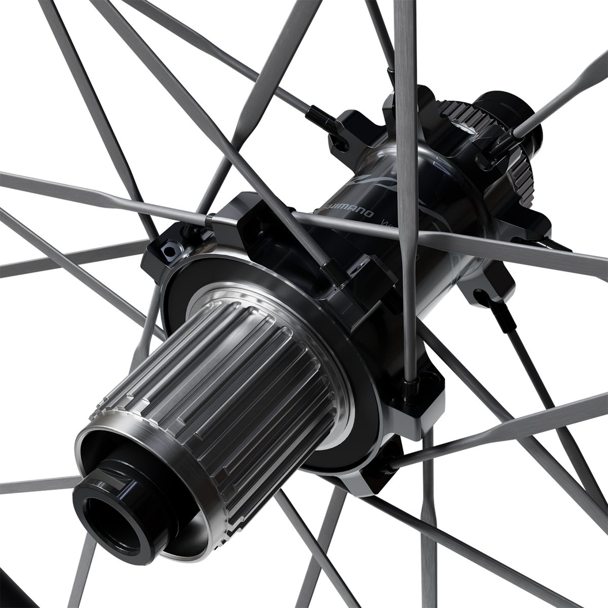 Hinterrad Shimano Dura-Ace WH-R9370-C50-TL-R 12 - Schwarz