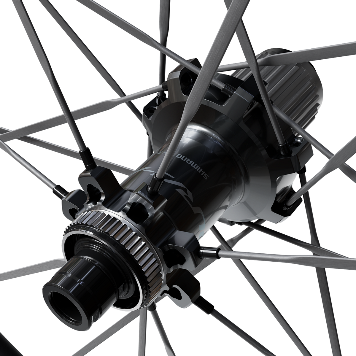 Hinterrad Shimano Dura-Ace WH-R9370-C50-TL-R 12 - Schwarz