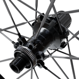 Hinterrad Shimano Dura-Ace WH-R9370-C50-TL-R 12 - Schwarz