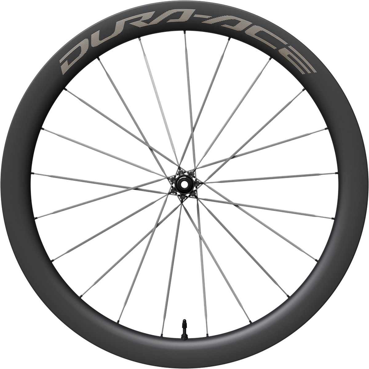 Ruota anteriore Shimano Dura-Ace WH-R9370-C50-TL-F - Nero