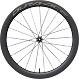 Ruota anteriore Shimano Dura-Ace WH-R9370-C50-TL-F - Nero