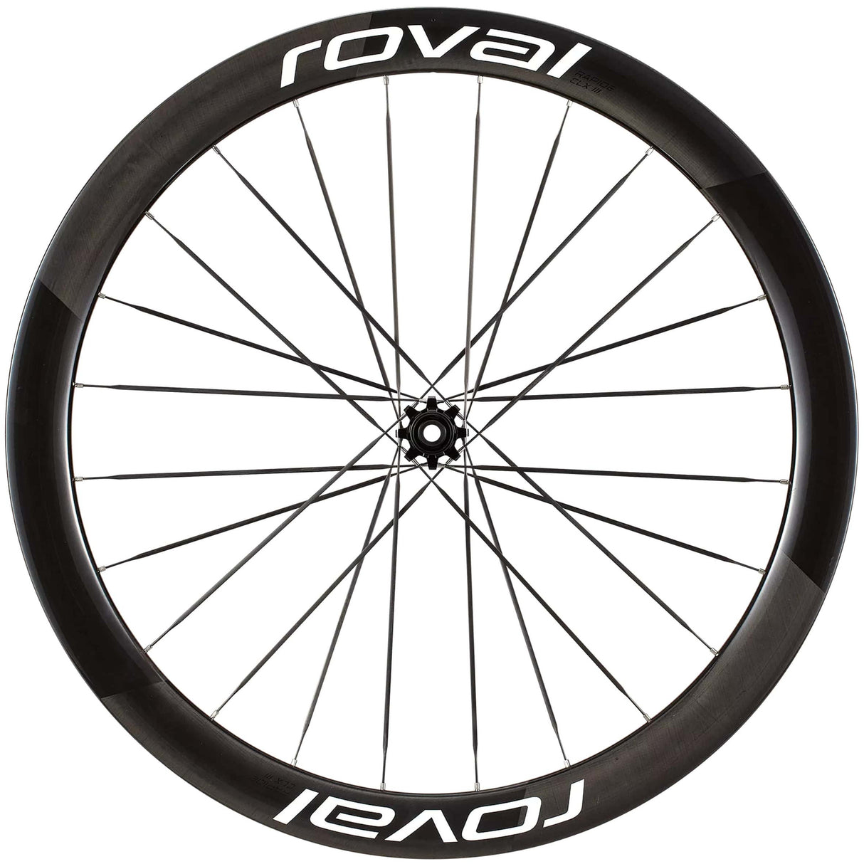 Ruota posteriore Roval Rapide CLX 3 Disc - Nero bianco Roval