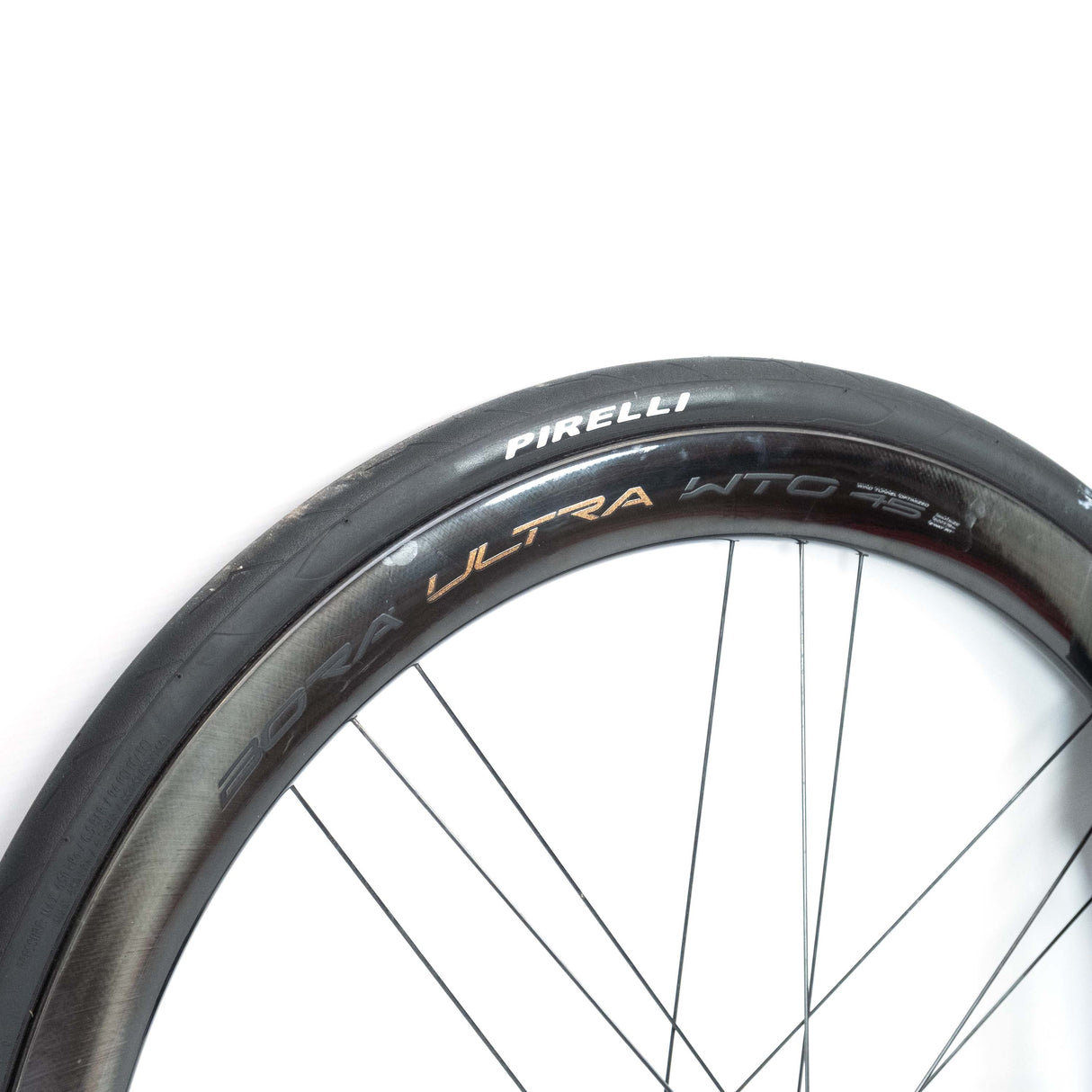 Ruote Campagnolo Bora Ultra WTO 45 Usato - Nero Campagnolo