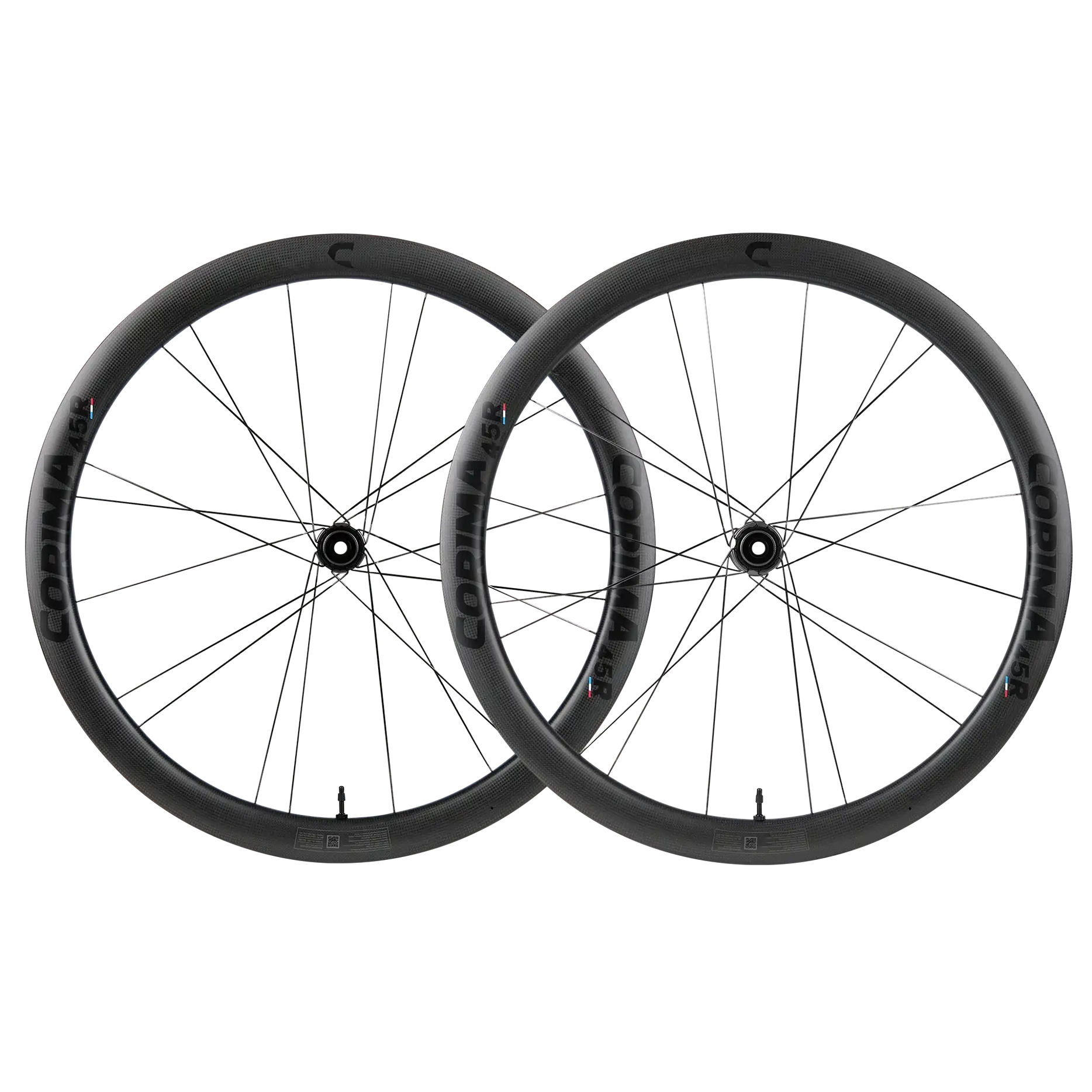 Corima 45R Tubeless Wheels Black All4cycling