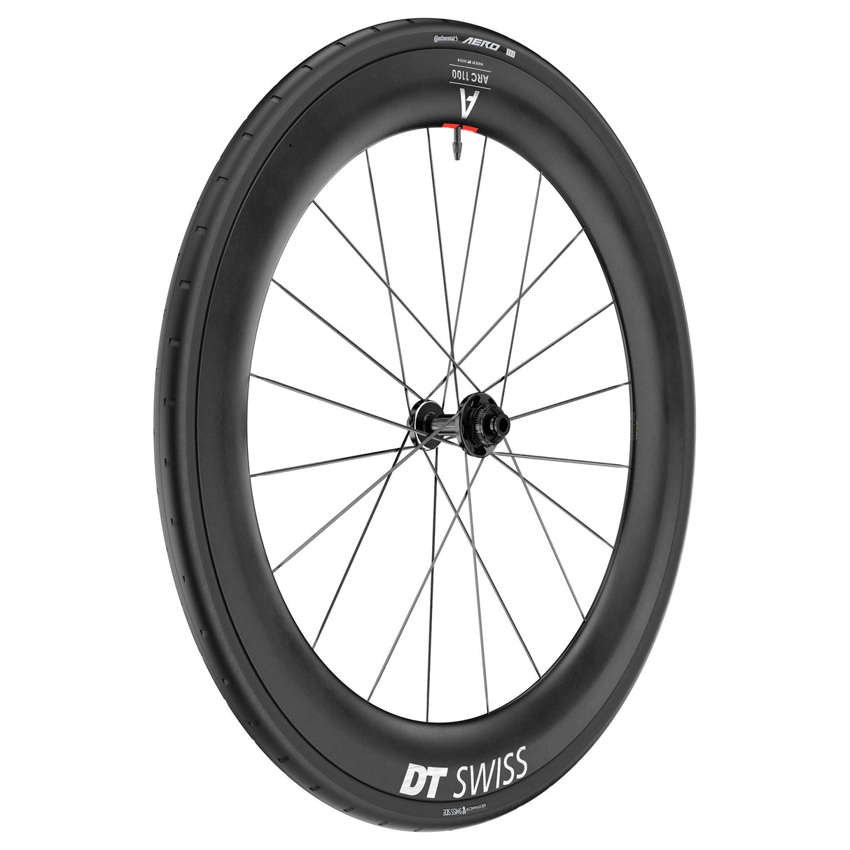 Ruote Dt Swiss ARC 1100 DI CL 65 WTS - Nero DT Swiss