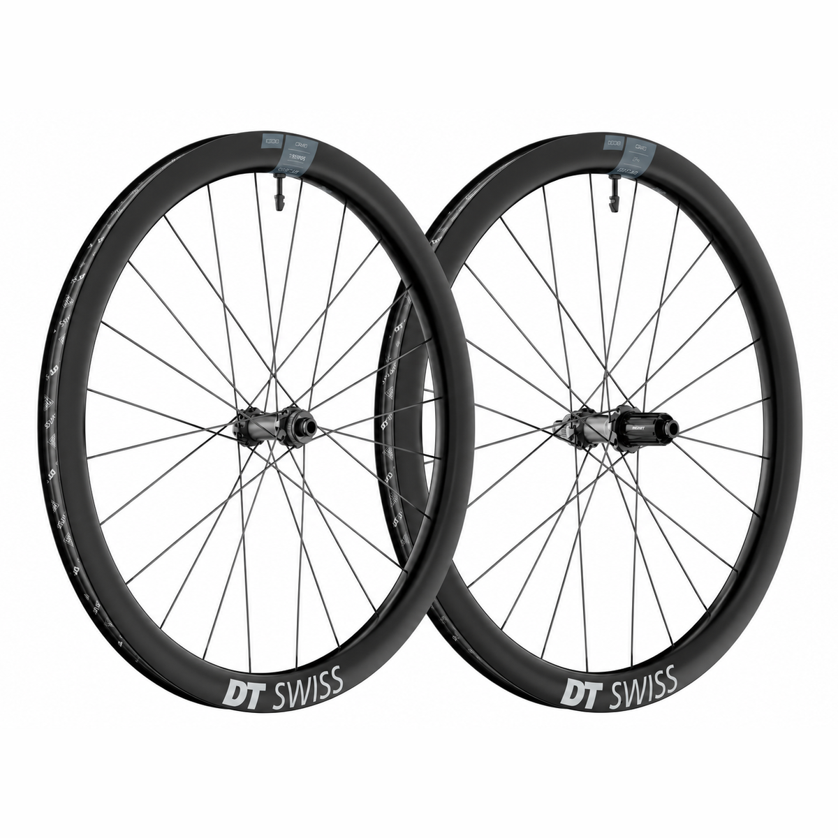Ruote Dt Swiss GRC 1600 SPLINE DB 42 - Nero DT Swiss