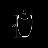 Ruote Elite Wheels Drive 50D II - Nero Elite Wheels