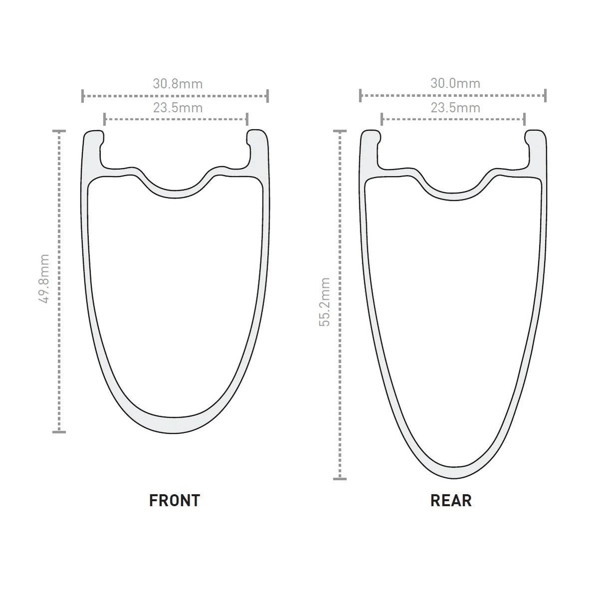 Ruote Enve SES 4.5 Pro Disc - Nero Enve