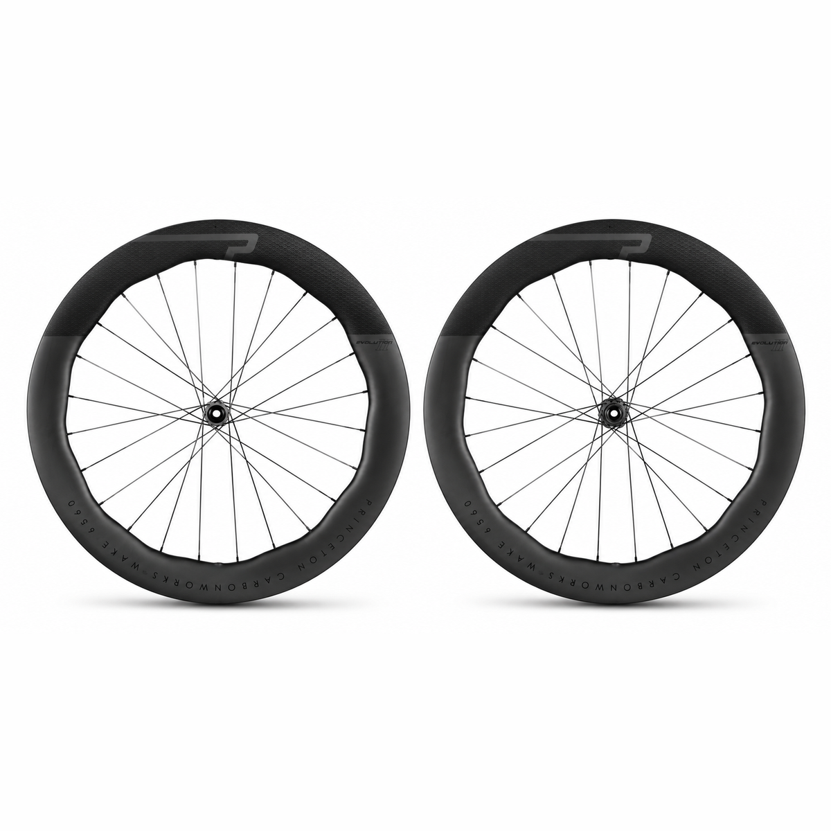 Ruedas Princeton Carbonworks WAKE 6560 EVO 2 Disc Tactic TR01 v2 CL - Negro mate