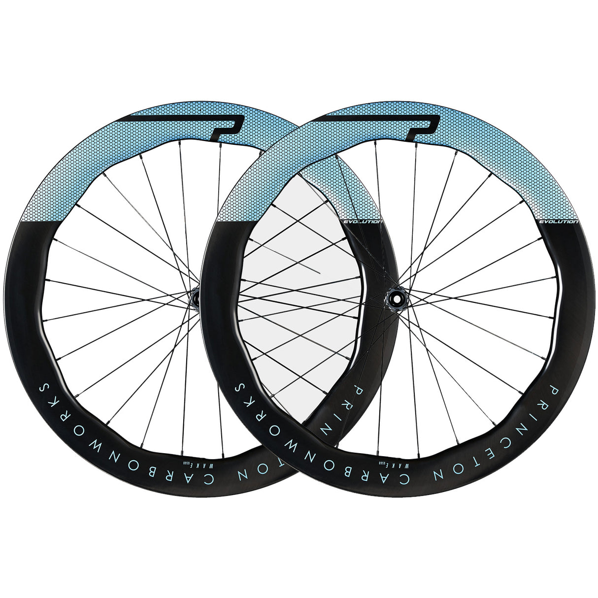 Ruote Princeton Carbonworks WAKE 6560 EVO Disc DT Swiss 180 EXP CL - Slate lucido Princeton Carbonworks