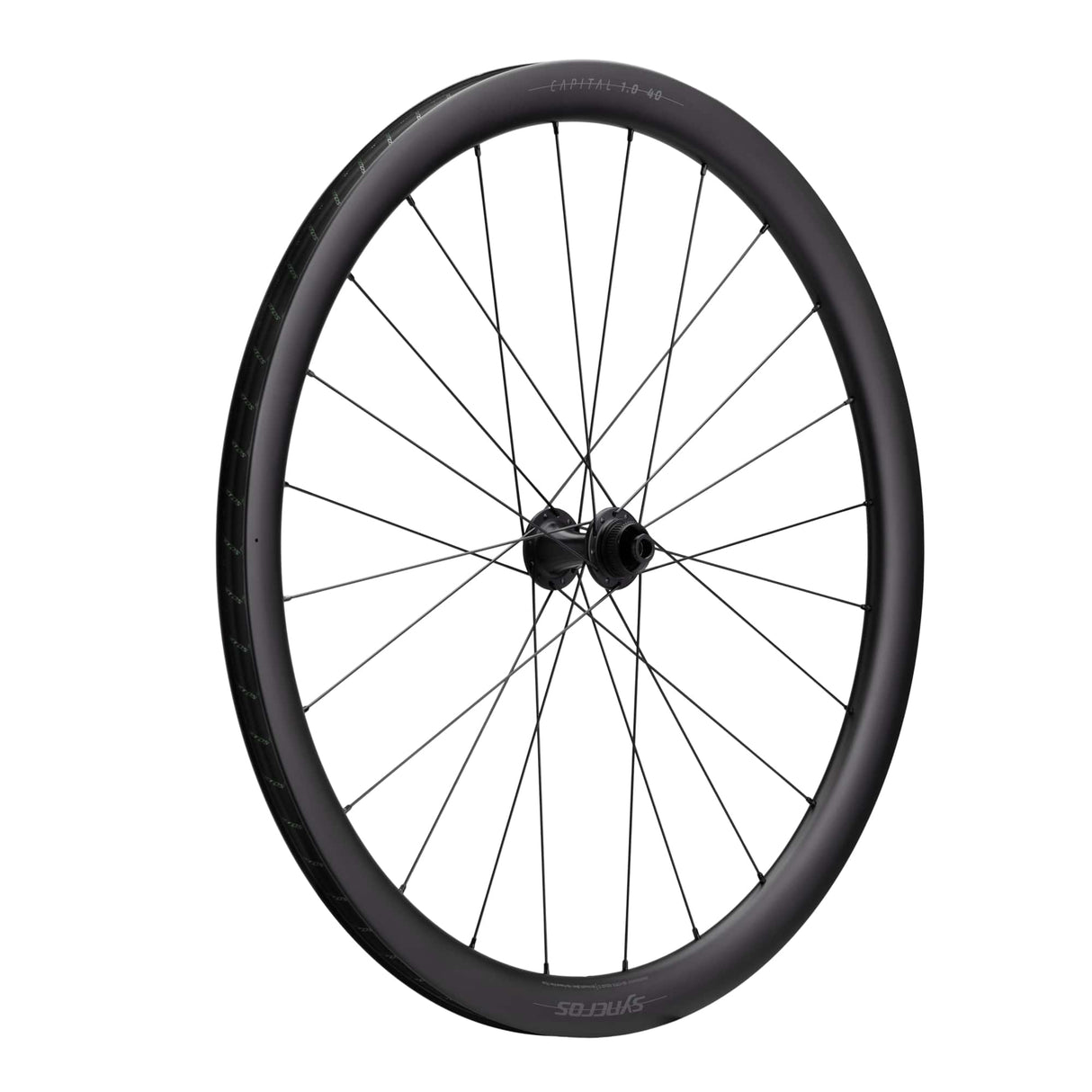 Ruote Syncros Capital 1.0 40 Carbon Disc - Nero Syncros