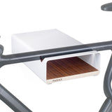 Parax S-Rack M Wand Fahrradhalter - Weiss