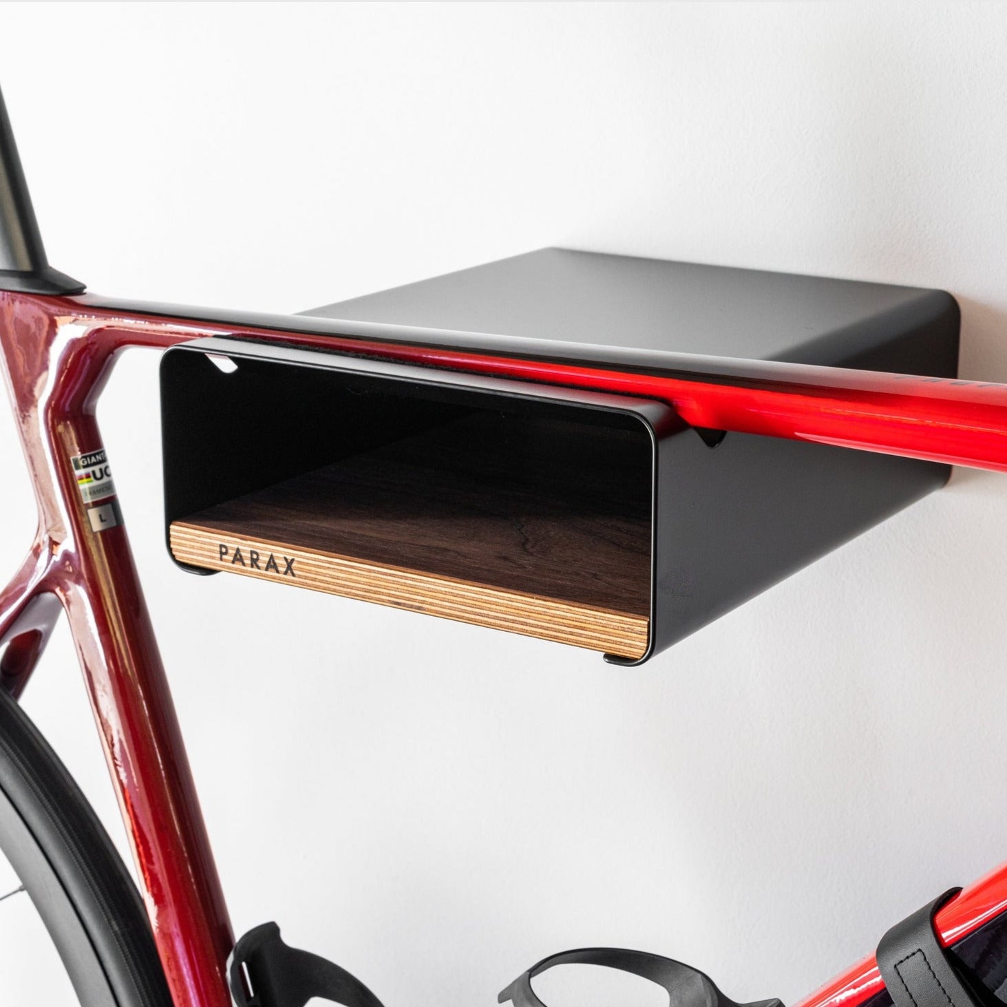 Appendibici parete Parax S-Rack L - Nero