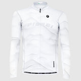 Maglia maniche lunghe Pissei Sanremo - Bianco grigio