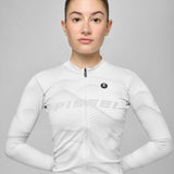 Maglia maniche lunghe Pissei Sanremo - Bianco grigio