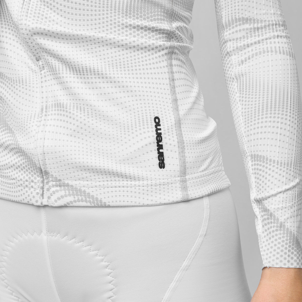 Pissei Sanremo long sleeve jersey - White grey