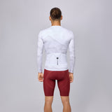 Maglia maniche lunghe Pissei Sanremo - Bianco grigio