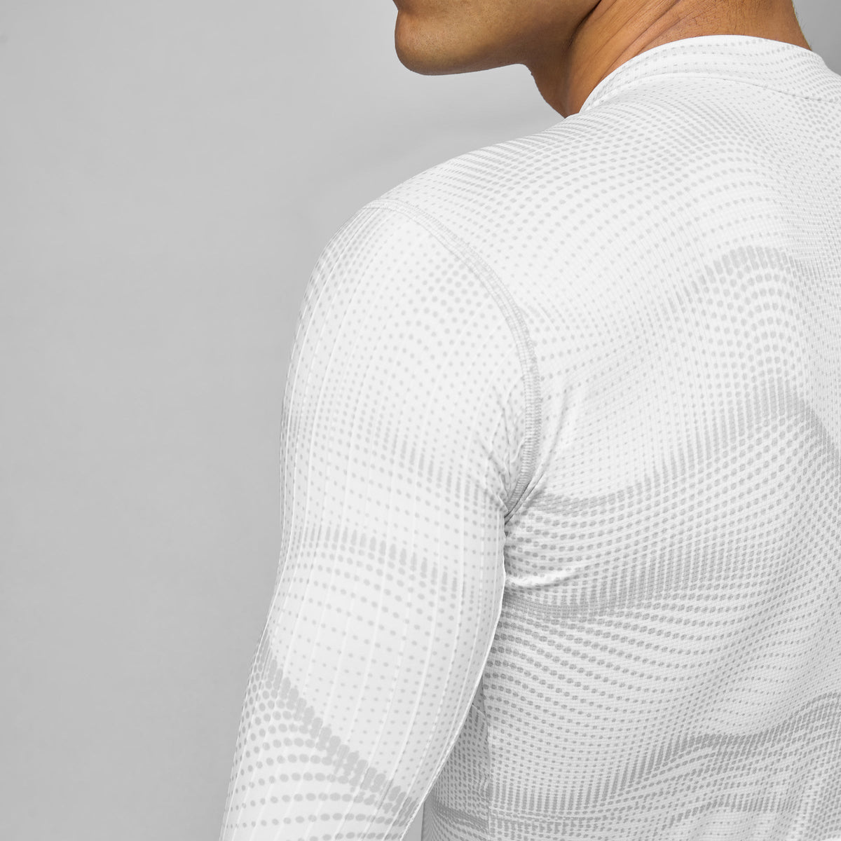 Pissei Sanremo long sleeve jersey - White grey
