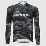 Maglia maniche lunghe Pissei Sanremo - Nero grigio