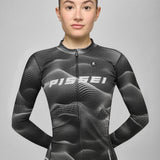 Maglia maniche lunghe Pissei Sanremo - Nero grigio