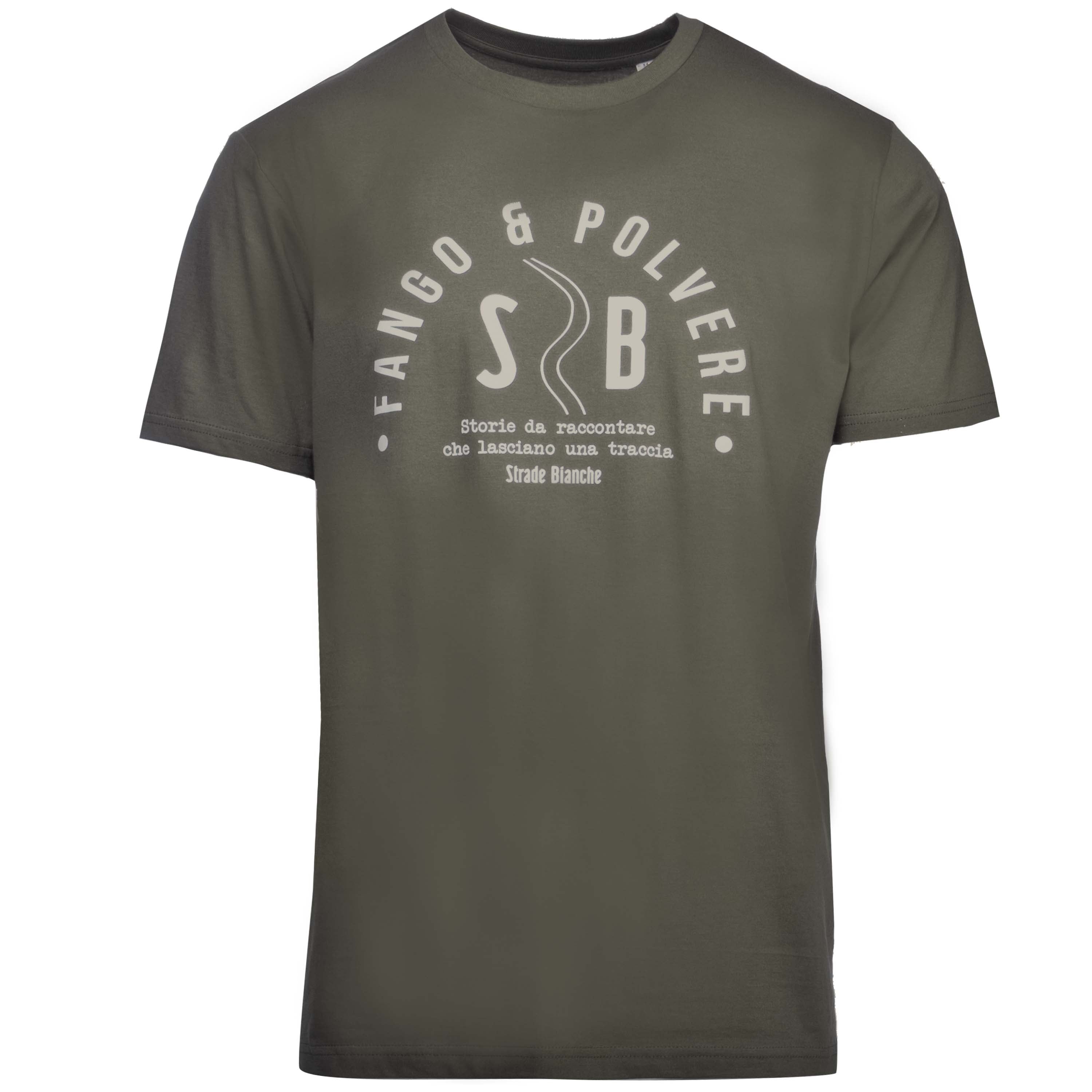 T-Shirt Strade Bianche - Fango e polvere
