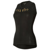 Rh+ Logo sleeveless women jersey - Black