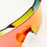 Occhiali 100% Aerocraft - Soft Tact Black HiPER Red Multilayer Mirror