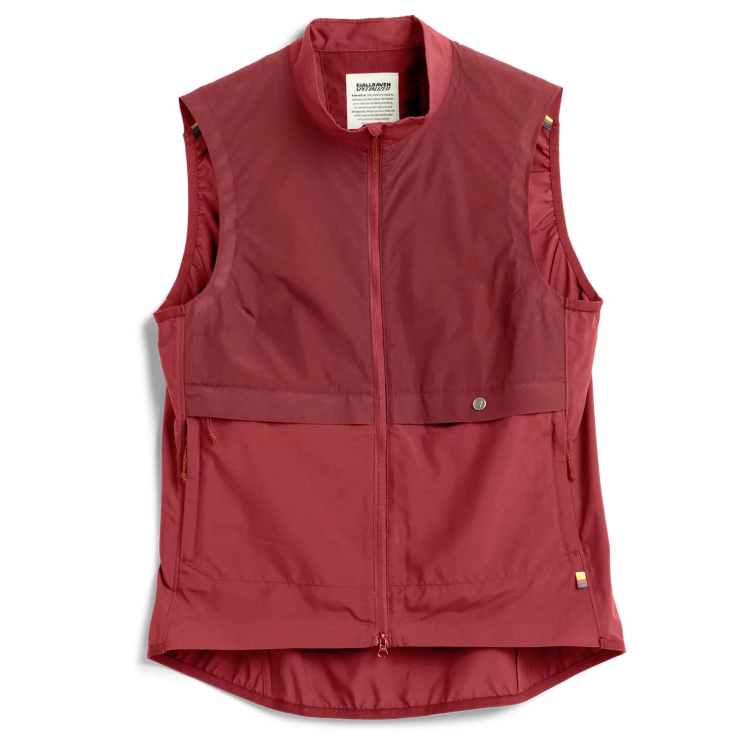 Gilet donna Specialized/Fjällräven Adventure - Rosso - G