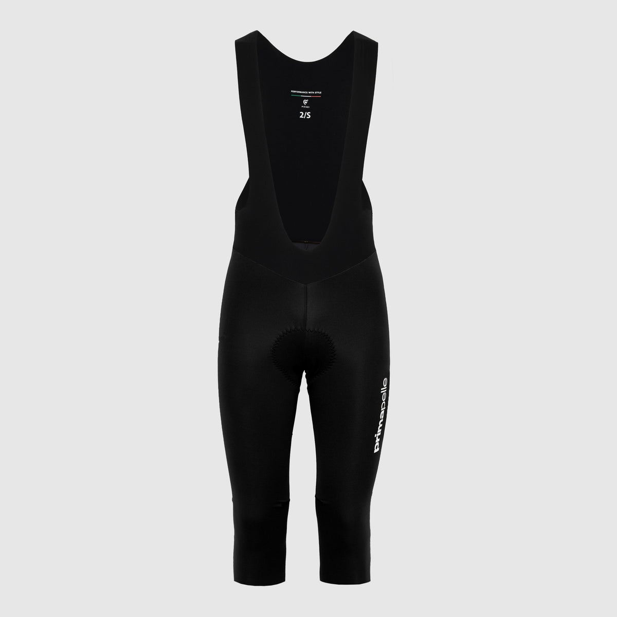 Trägerhose 3/4 Winter-Pissei Primapelle - Schwarz
