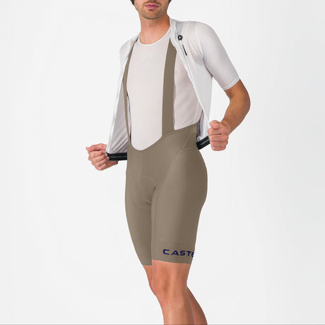 Salopette Castelli Competizione 2 Kit - Beige Castelli