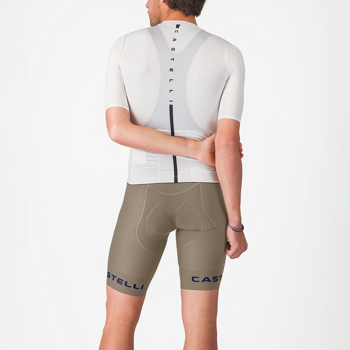 Salopette Castelli Competizione 2 Kit - Beige Castelli