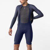 Castelli Espresso Thermal trägerhose - Blau