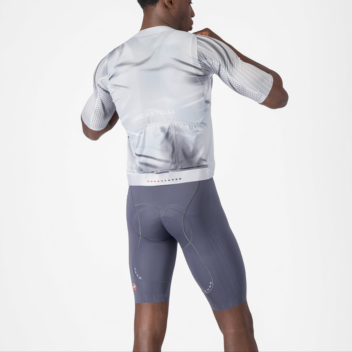 Salopette Castelli Free Aero Race S - Grigio Castelli