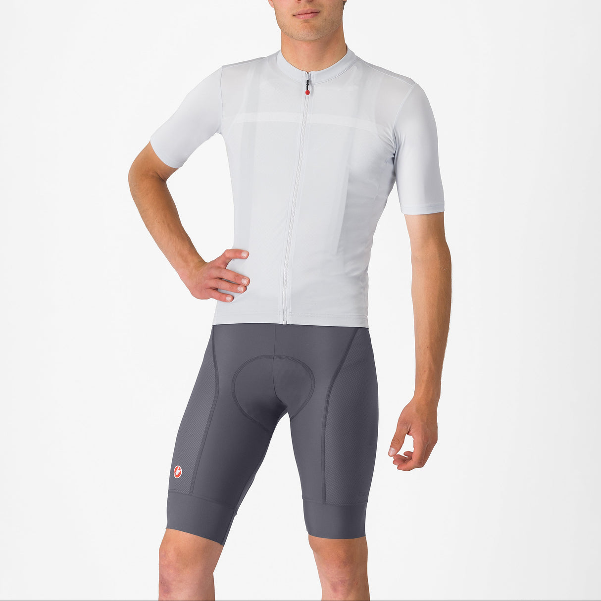 Salopette Castelli Free Aero Race S - Grigio Castelli