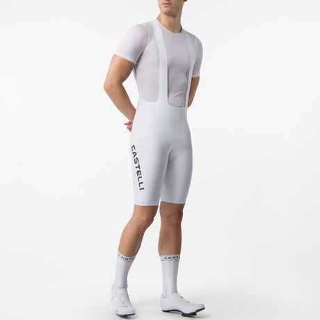Castelli Free Aero Race S Kit LTD tragerhose - Weiss