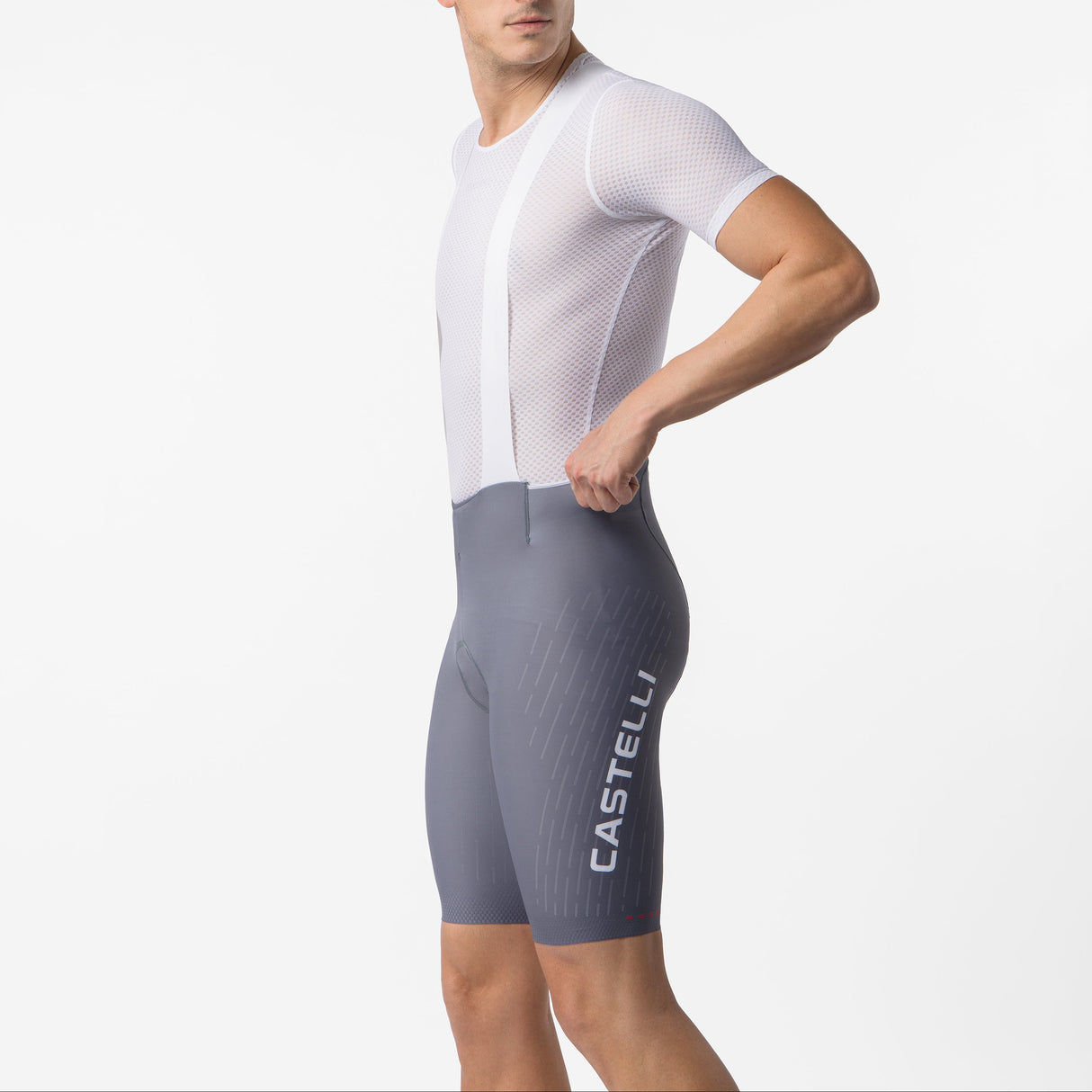 Castelli Free Aero Race S Kit LTD tragerhose - Grau