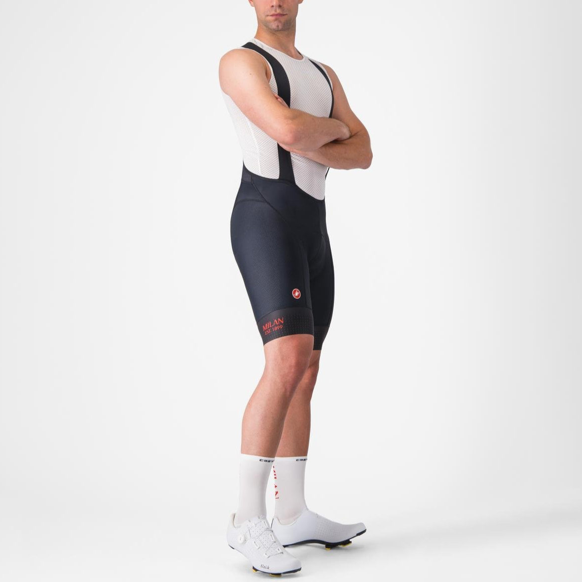 Salopette Castelli x AC Milan Competizione 2 - Nero Castelli