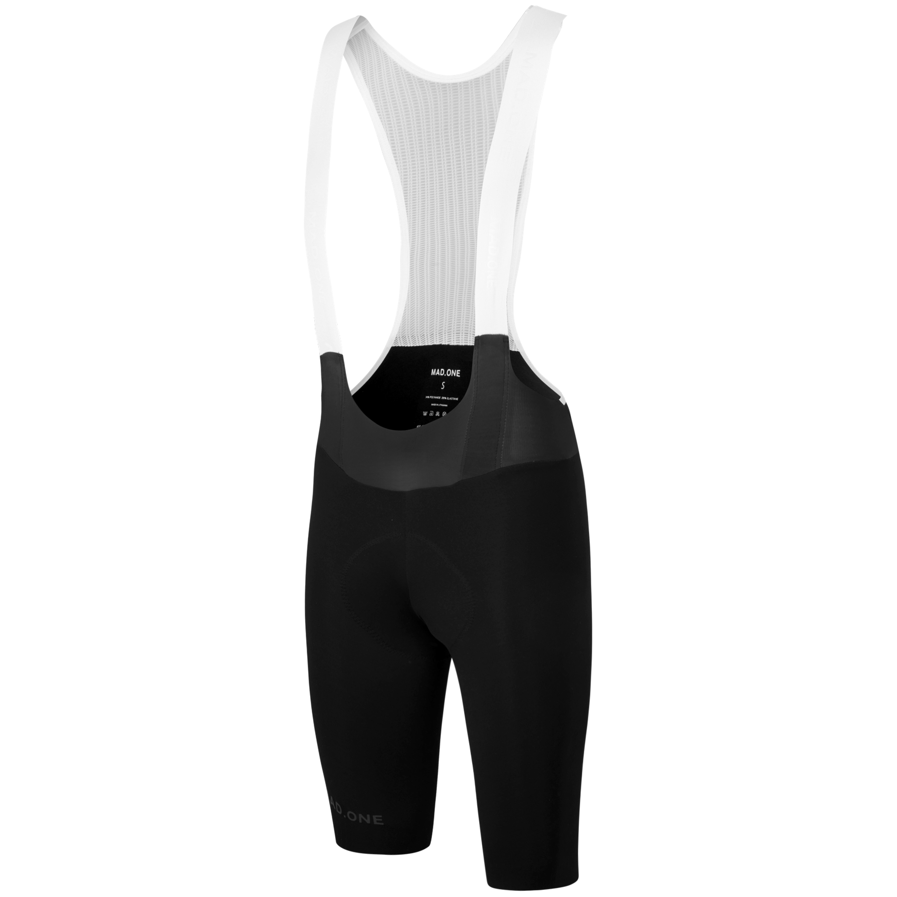 Bib shorts MAD.ONE ONE Extra Long Gen. II - Black MAD.ONE