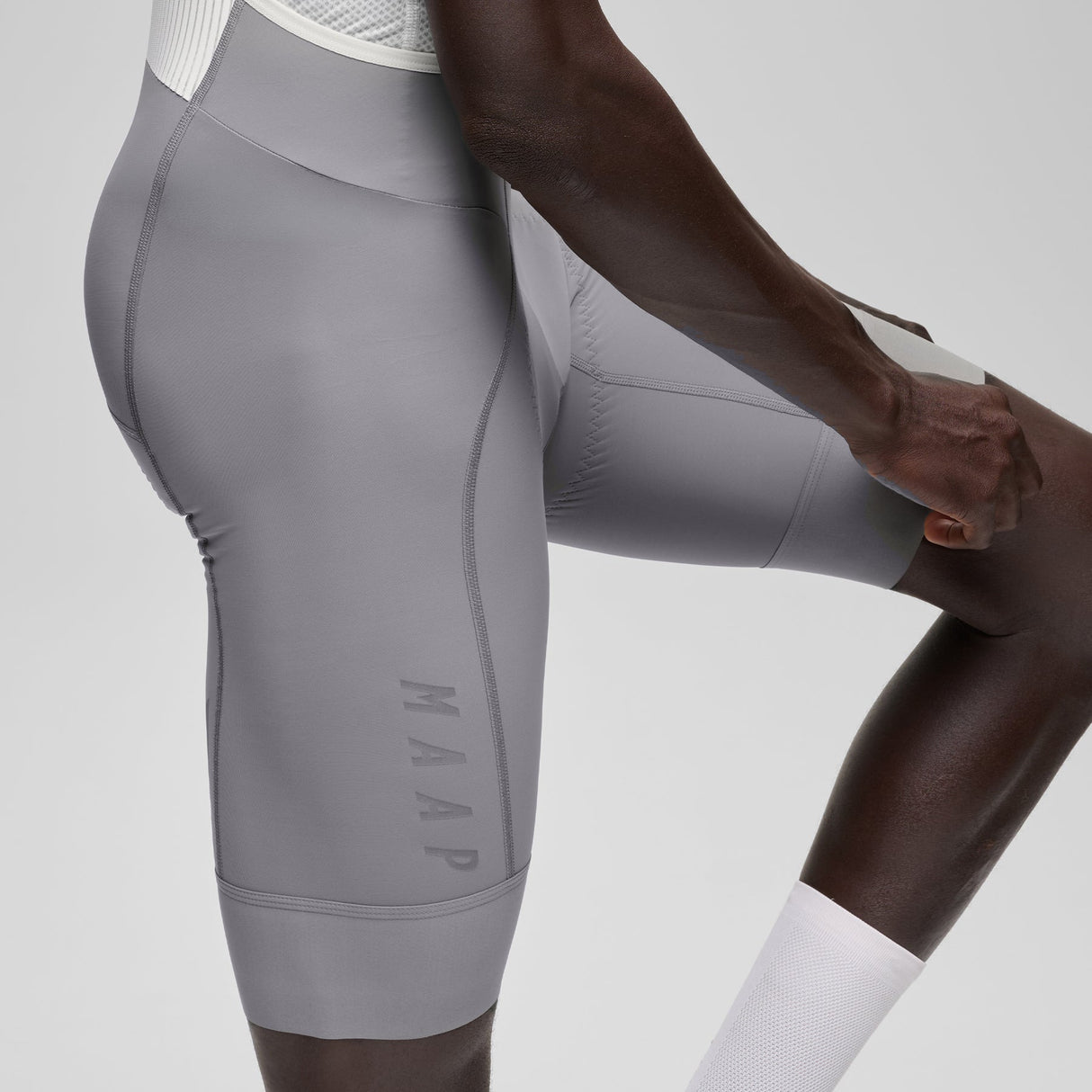 Cuissard à bretelles Maap Team Evo - Gris Foncé