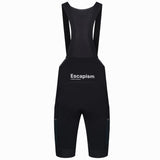 Pas Normal Studios Escapism Cargo bib shorts - Black