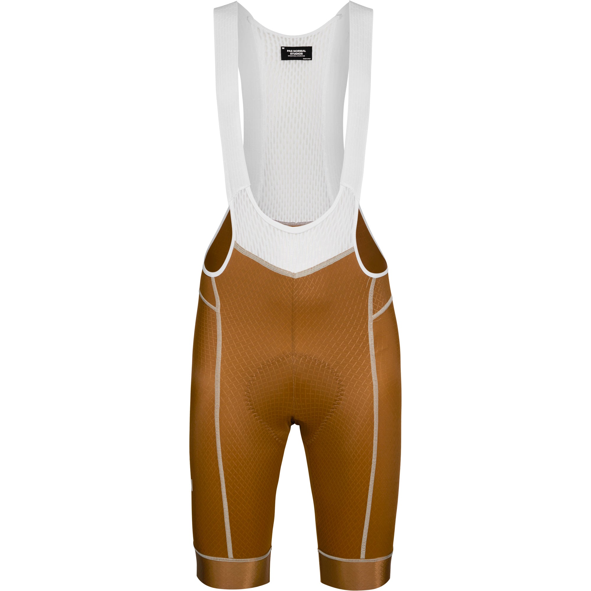 PAS NORMAL STUDIOS サーマルビブショーツ Lサイズ ブラウン Pas Normal Studios Mechanism Bib shorts - Brown