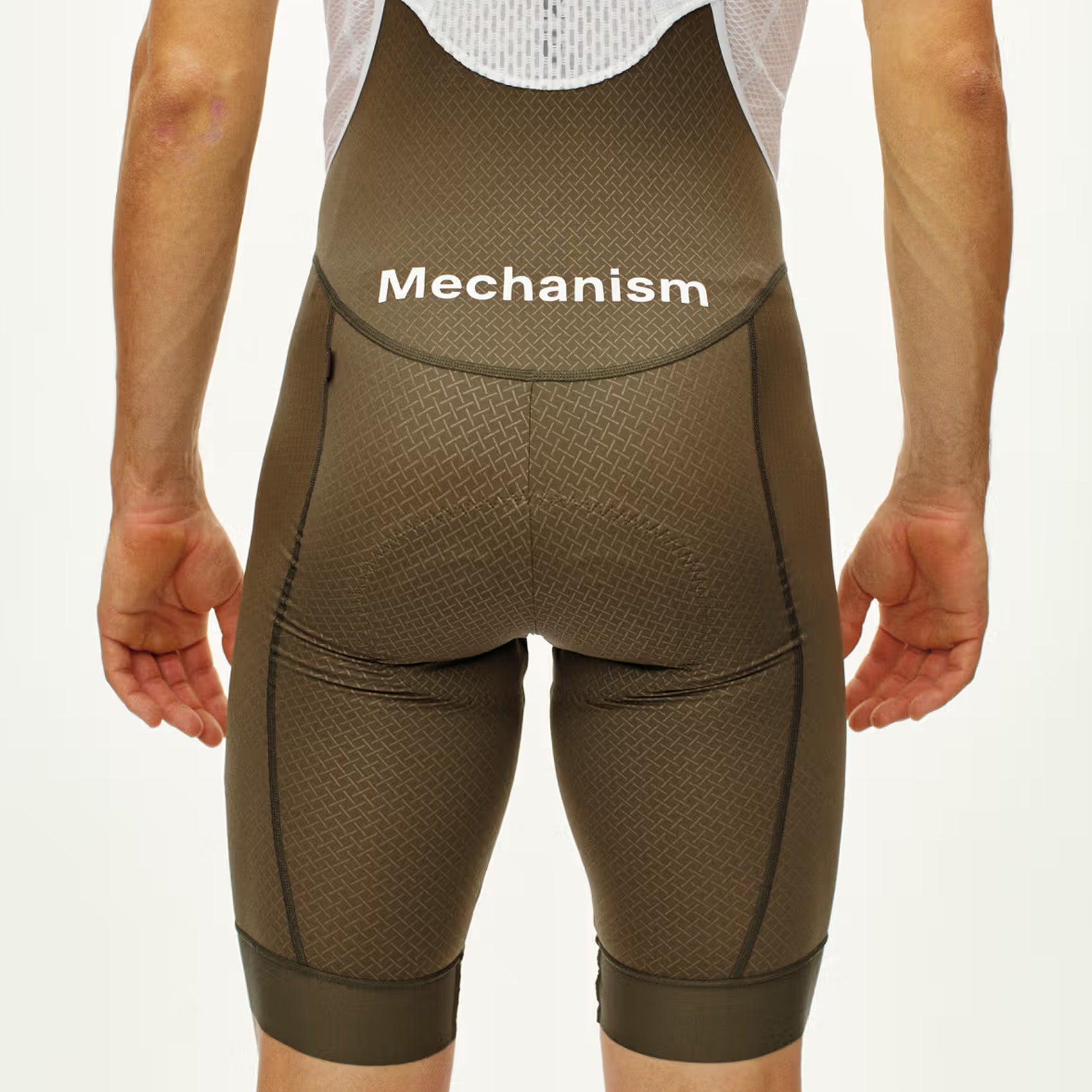 Pas Normal Studios Mechanism bib shorts - Brown | All4cycling