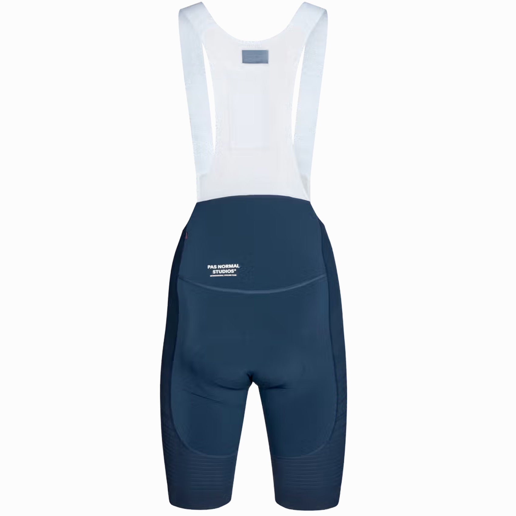 Pas Normal Studios Mechanism Pro bib shorts - Blue white | All4cycling