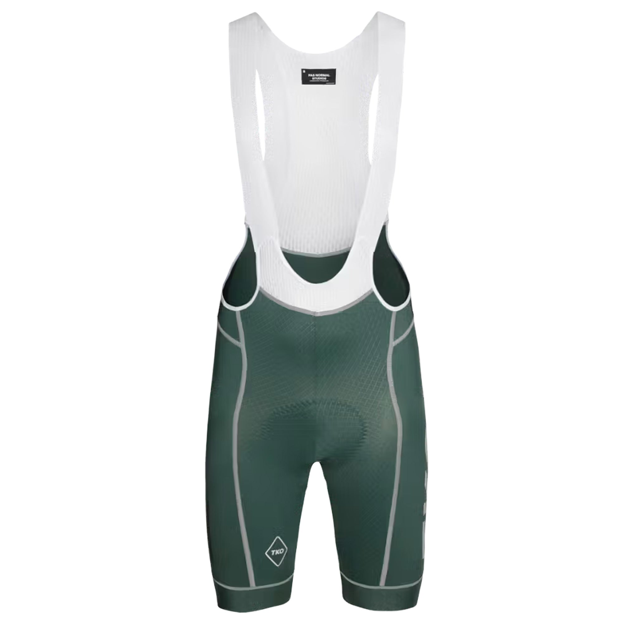 Bib shorts Pas Normal Studios T.K.O. Mechanism - Green | All4cycling