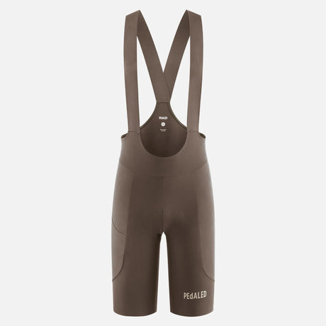 Bib shorts Pedaled Element Lightweight - Brown